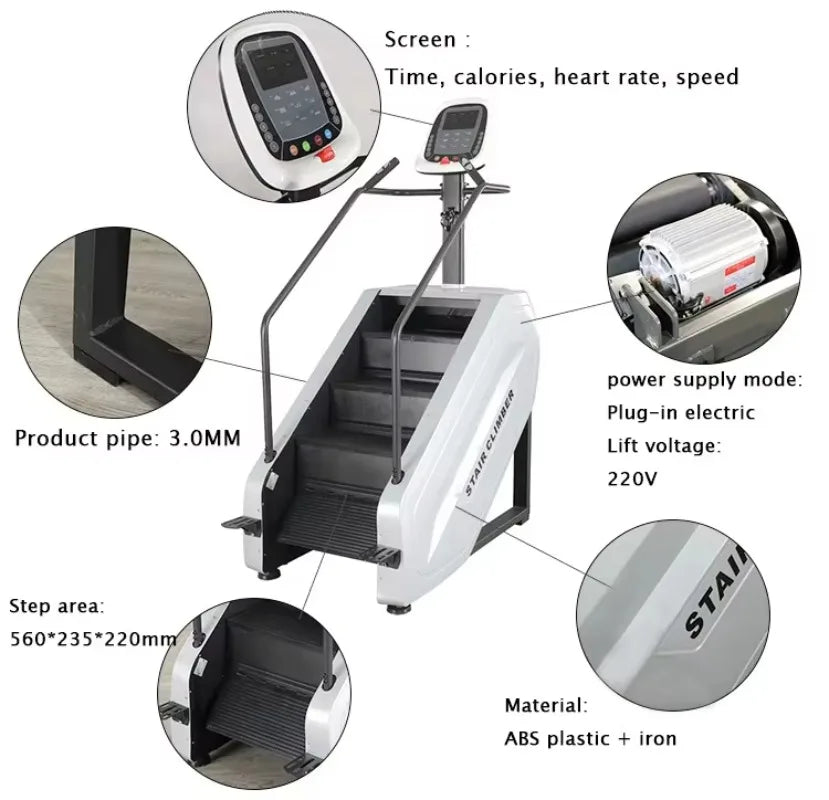 Home Use Commercial Stair Climbing Machine Electric Stair Master Gym Equipment Stair Climber Machine