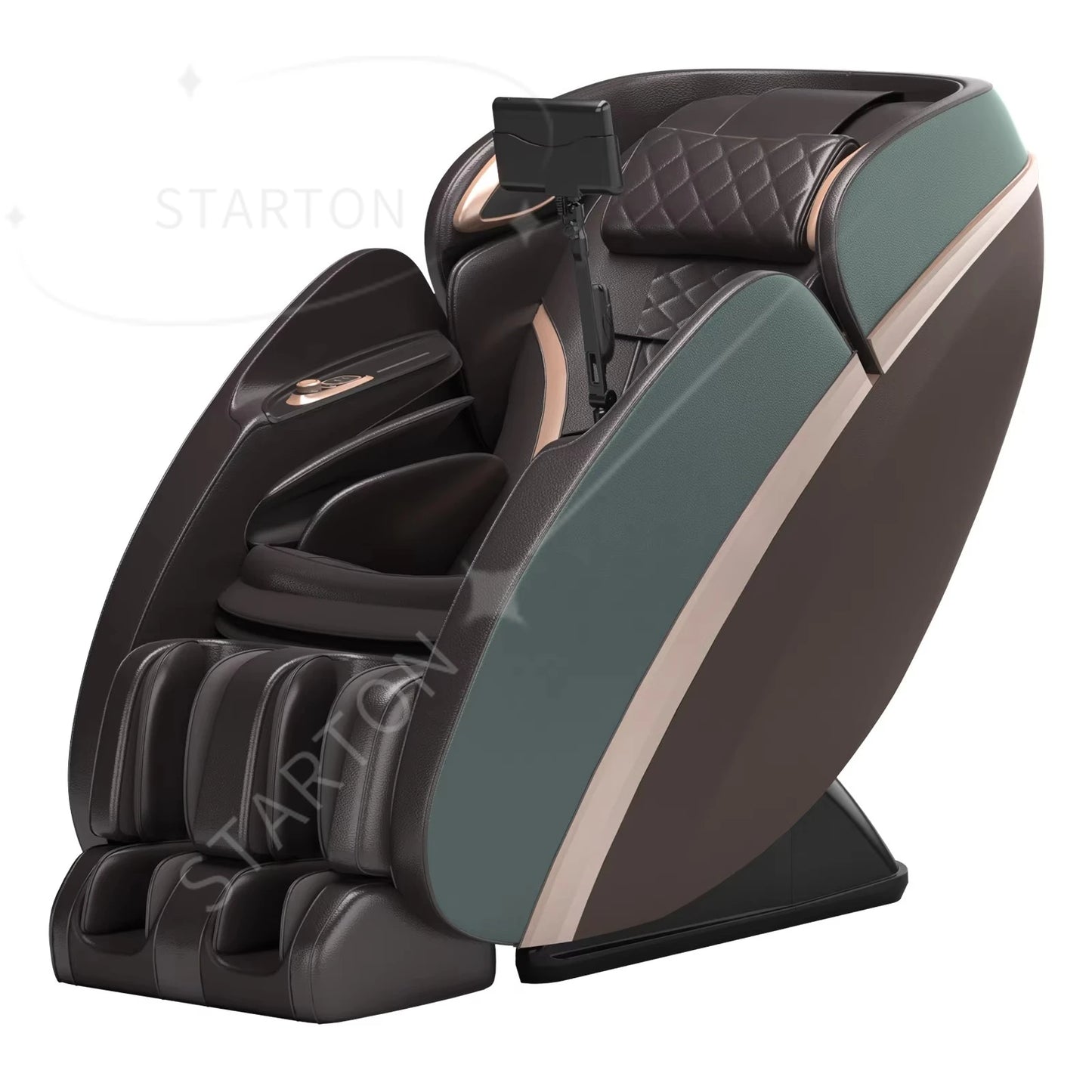 Massage 4D Vollautomatisches Ganzkörpermassagegerät Klappsessel mit Schwerelosigkeitsfunktion Massagesessel mit Schwerelosigkeitsfunktion