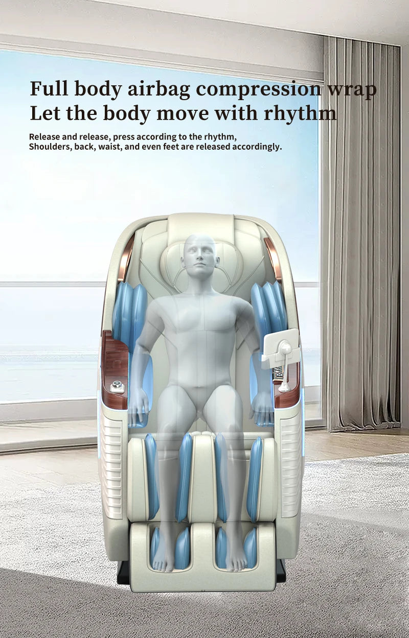 Electric Office Full Body Luxury Chair Massage  Full Body Not Second Hand Pedicure Spa 3D Massage Chair