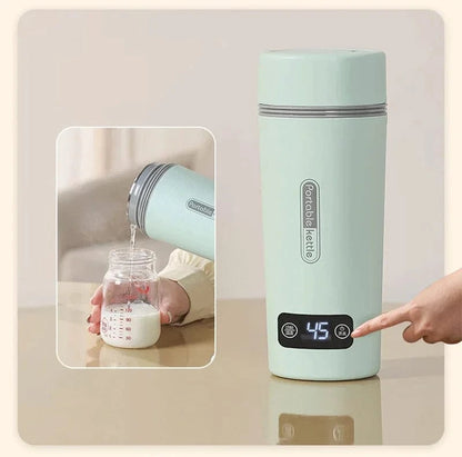 Portable Car Electric Heating Cup – Versatile 24V Boiling Kettle for Business Trips & Self-Driving Tours