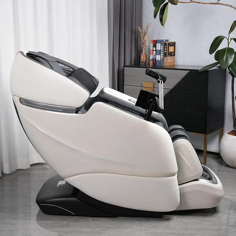 Fauteuil de massage de luxe SL avec bras robotisé, intelligence artificielle vocale automatique et fonction gravité zéro