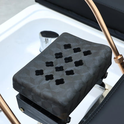 2026 Electric Adjustable Lift Shampoo Bed Massage Table All-in-One Salon SPA Massage Bed with Hair Washing Basin & Foot Bath