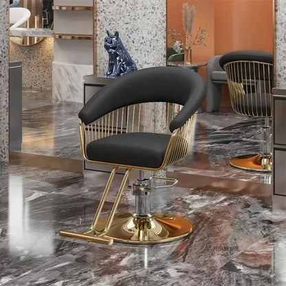 Nordic Salonmöbel Friseurstühle Friseursalon Professioneller Friseurstuhl Hebebarer Drehstuhl Schönheitssalon Friseurstuhl