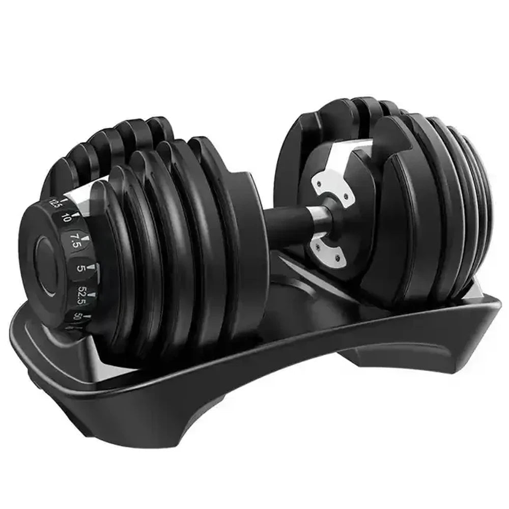 Home Gym Commercial Weightlifting Exercise Equipment Customizable Commercial Rack 24kg 40kg Adjustable Dumbbells Set