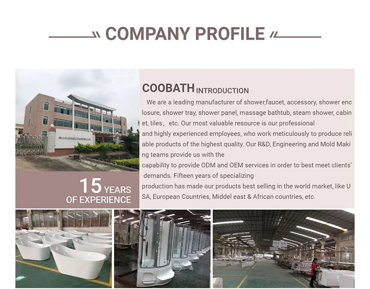 Indoor Walk in Bathtub Whirlpool Massage SPA Bathroom Soaking Jets Bath Tub Square with Glass Door Shower Faucet