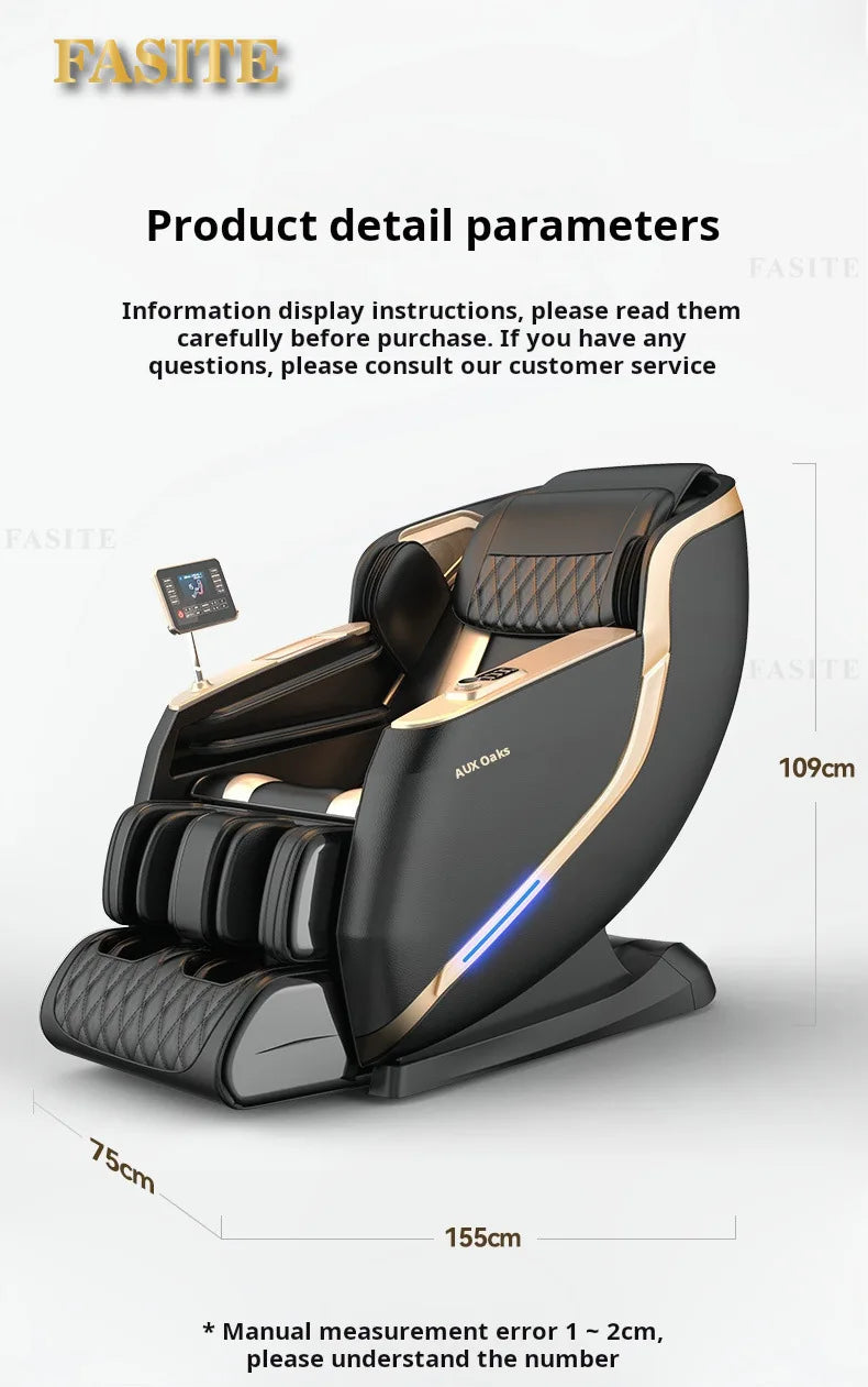 Intelligent voice massage chair household full body electric multi-function luxury space capsule intelligent massage sofa
