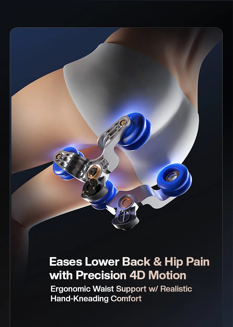 Hot Sell 4D 3D Zero-Gravity-Stuhl Dual Core Massager Ganzkörpermassagegerät Luxus-SL-Track-Massagesessel Fabrik