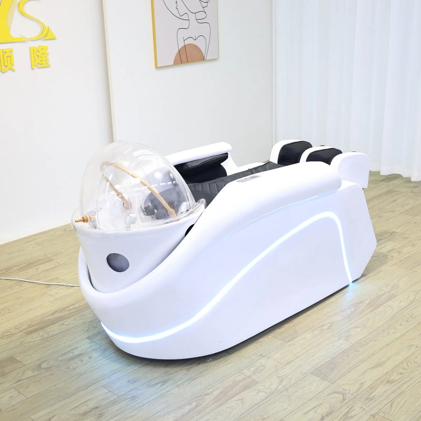 Head SPA Hydrotherapy Automatic Massage Shampoo Bed Hair Salon Furniture Massage Table Health store Equipment Factory Direct