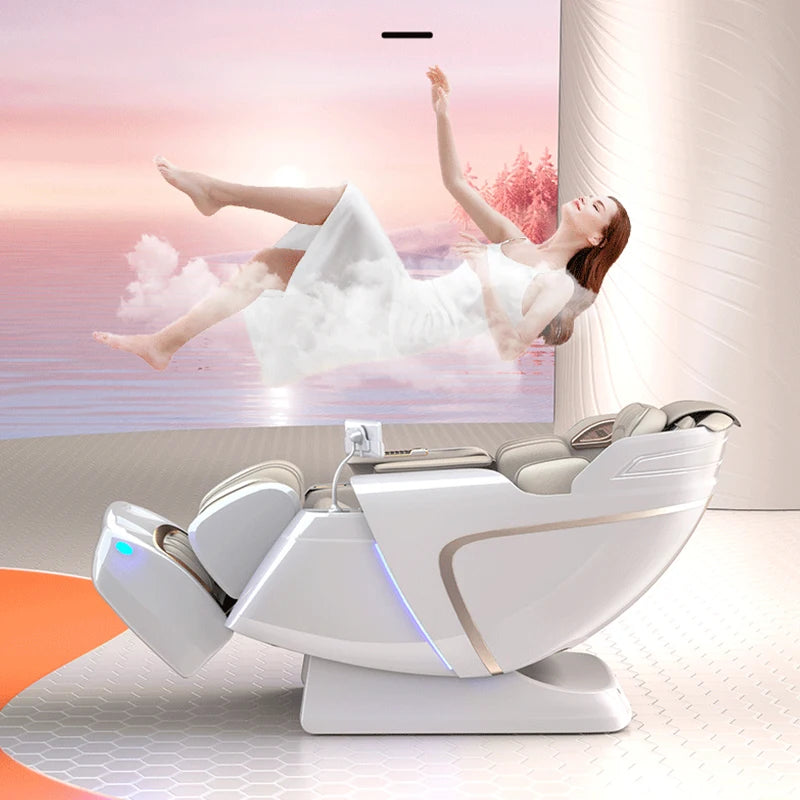 OEM Modern Shiatsu Massager Blood Circulation SL Track Full Body Luxury 4d Ai Zero Gravity Massage Chair