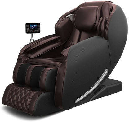 Factory Custom Real Relax Electric Smart Massage Chair Heat SL Track Zero Gravity Bluetooth Music Factory Direct Massage Chair