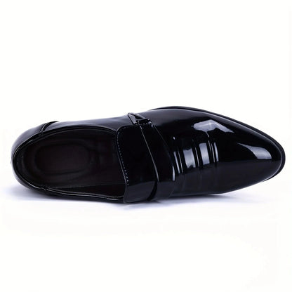 Herren Tuxedoschuhe mit spitzer Zehenpartie – legere und modische Hochzeitsschuhe
