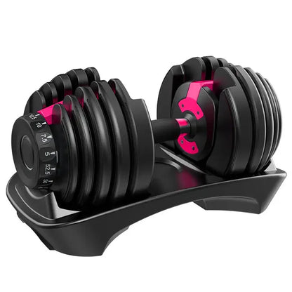 Home Gym Commercial Weightlifting Exercise Equipment Customizable Commercial Rack 24kg 40kg Adjustable Dumbbells Set