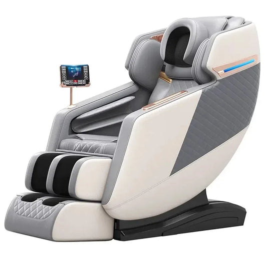 Electric Full Body Massage Chair, AI Voice Function for Salon Andhouse Party, Luxury Edition Comfort Zero Gravity