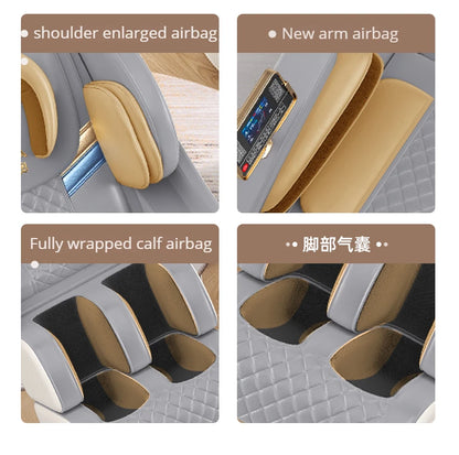 OEM Modern Shiatsu Massager Blood Circulation SL Track Full Body Luxury 4d Ai Zero Gravity Massage Chair