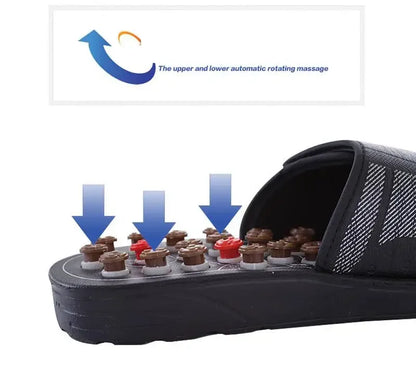 GUTE QUALITÄT Gesundheit Fußmassage Schuhe weltweit Coole Hausschuhe, die das Zuhause einnehmen Herren- und Damen-Haushaltshausschuhe