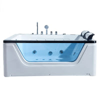 Große Wasserfall-Surfing-Jacuzzi-Acrylbadewanne kleine Wohnung, freistehende Badewanne für den Haushalt mit konstanter Temperatur