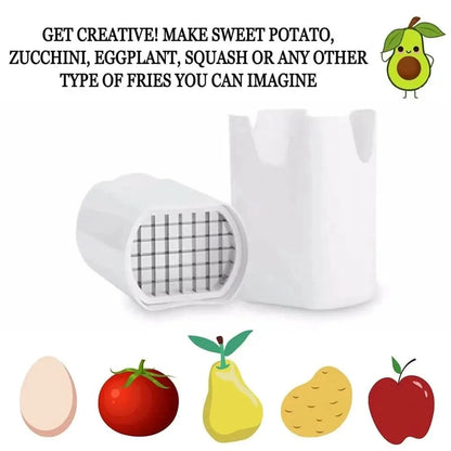 French Fry Cutter – Rapid Potato Slicer & Vegetable Chopper