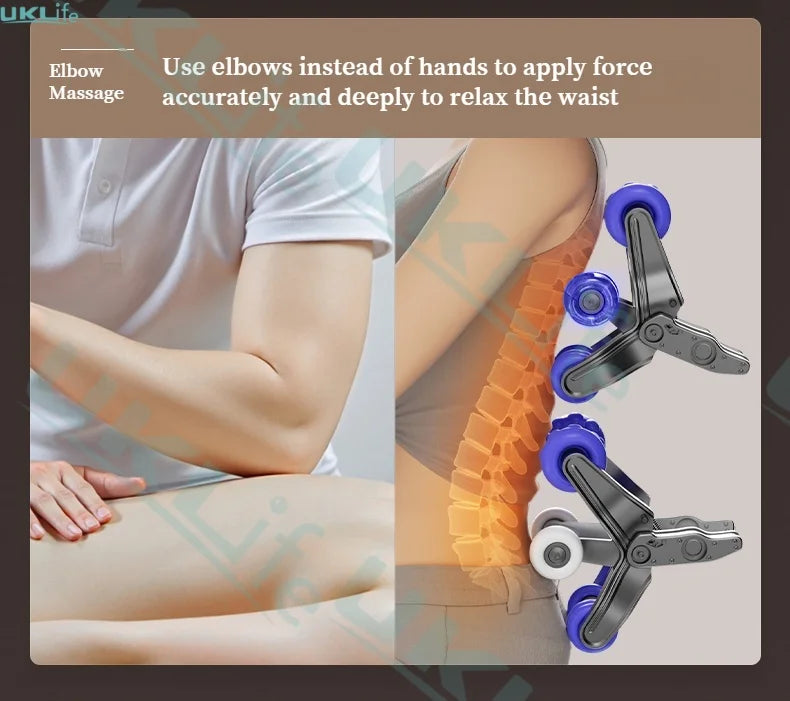 Dual Core 6D Massagesessel mit SL-Schiene, Heizschal, Thai-Stretch & KI-Sprachsteuerung – Ganzkörper-Schwerelosigkeitsliege