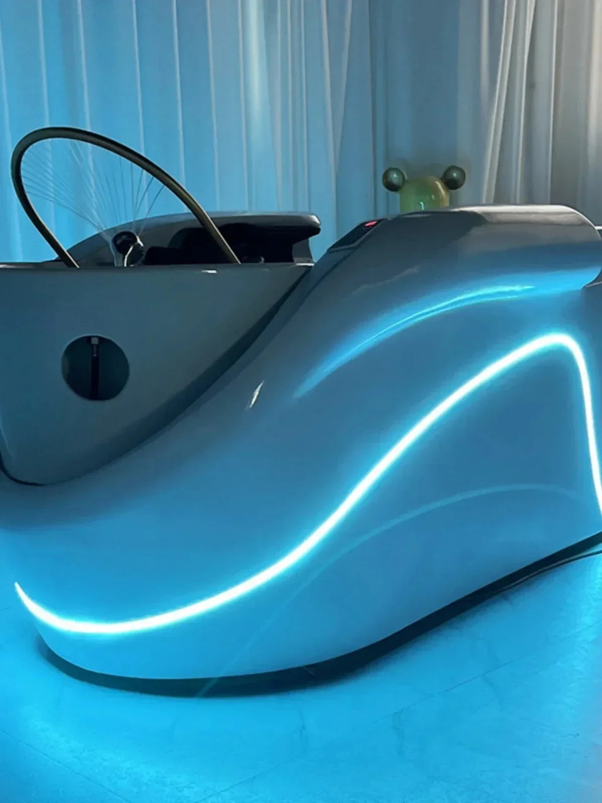 ss Neues intelligentes Massage-Shampoo-Bett Kopfpflege Begasung Wasserkreislauf Automatisches Massage-Shampoo-Bett