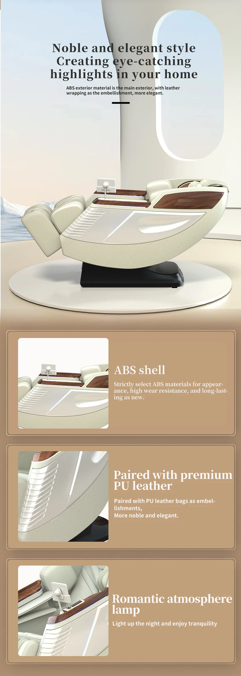 Electric Office Full Body Luxury Chair Massage  Full Body Not Second Hand Pedicure Spa 3D Massage Chair