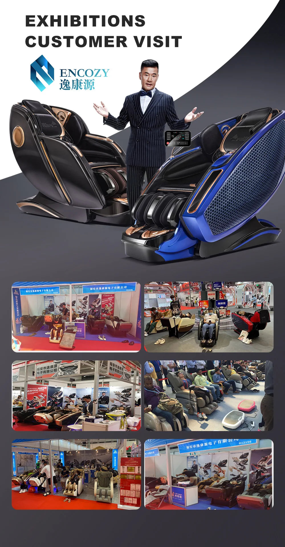 Ganzkörper-Smart-Massagesofa, vollautomatisch, multifunktional, Deluxe, Zero-Gravity-Massagesessel