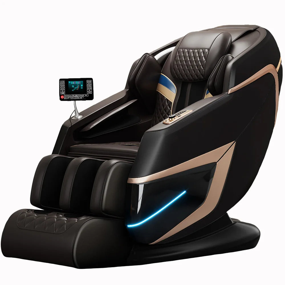 Fauteuil de massage électrique SL-Track, capsule spatiale compacte, massage automatique du corps entier |   Fauteuil inclinable multifonction pour la maison