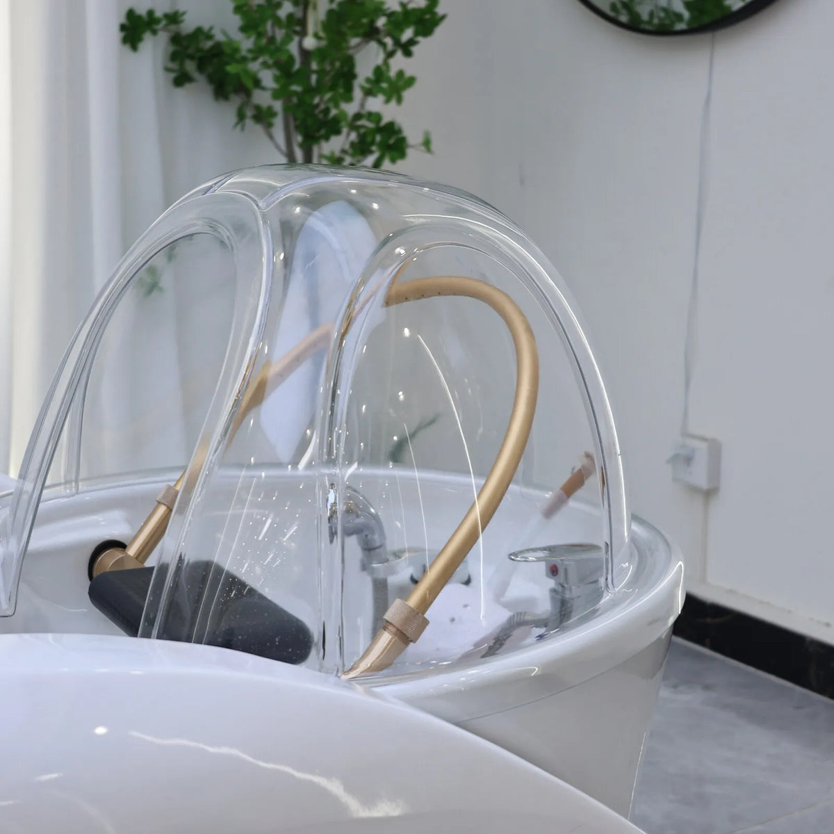 Premium automatisches Massage-Haarwaschbett | Markensalon-Shop Massagetisch | Kommerzielle Saloneinrichtung