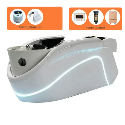 Funky Zirkulation Liegende Intelligente Salonstühle Wohnzimmer Nagel Friseur Waschstuhl Haarausstattung Cama Champú Rendy Möbel