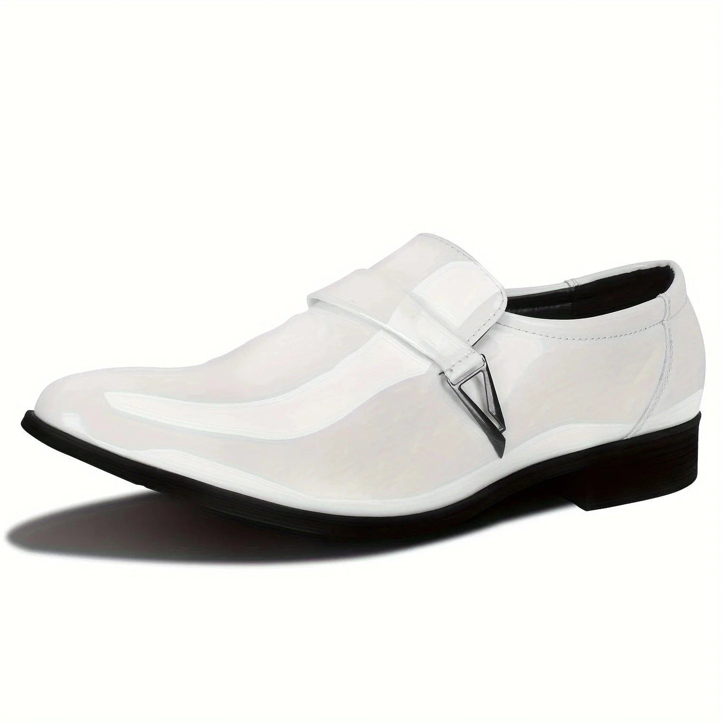 Herren Tuxedoschuhe mit spitzer Zehenpartie – legere und modische Hochzeitsschuhe