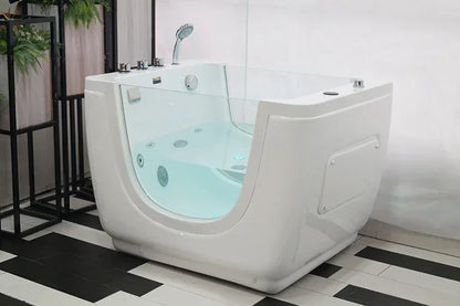 Hot selling baby spa with shower handle newborn baby tub