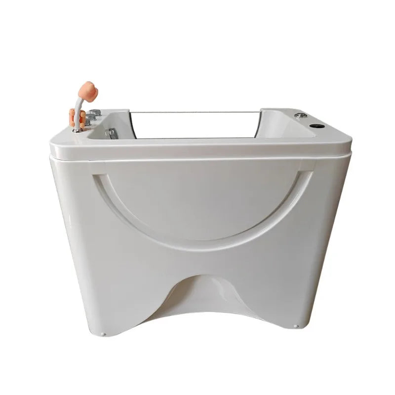 2026 Modernes Design Ozon Professioneller Haustier-Hunde-Whirlpool Freistehende Massage-Haustierbadewanne Wasch-Pflege-LED-Haustier-Spa-Badewanne