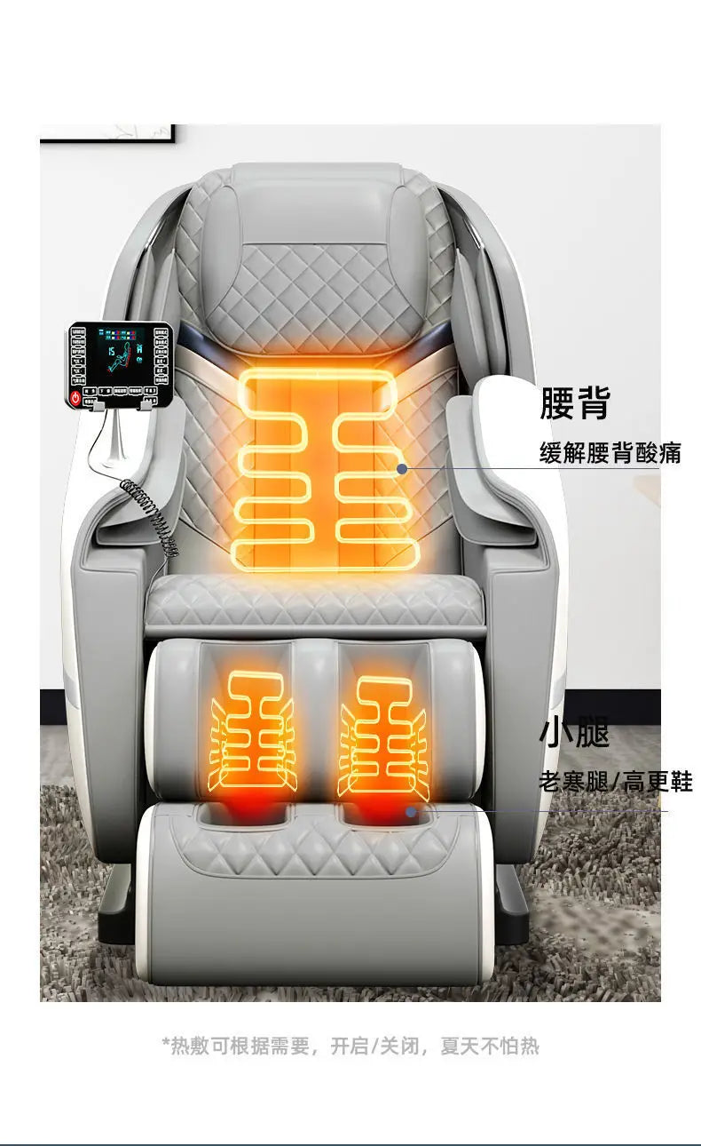 Fauteuil de massage - canapé de massage électrique entièrement automatique à gravité zéro, capsule spatiale, appareil de massage
