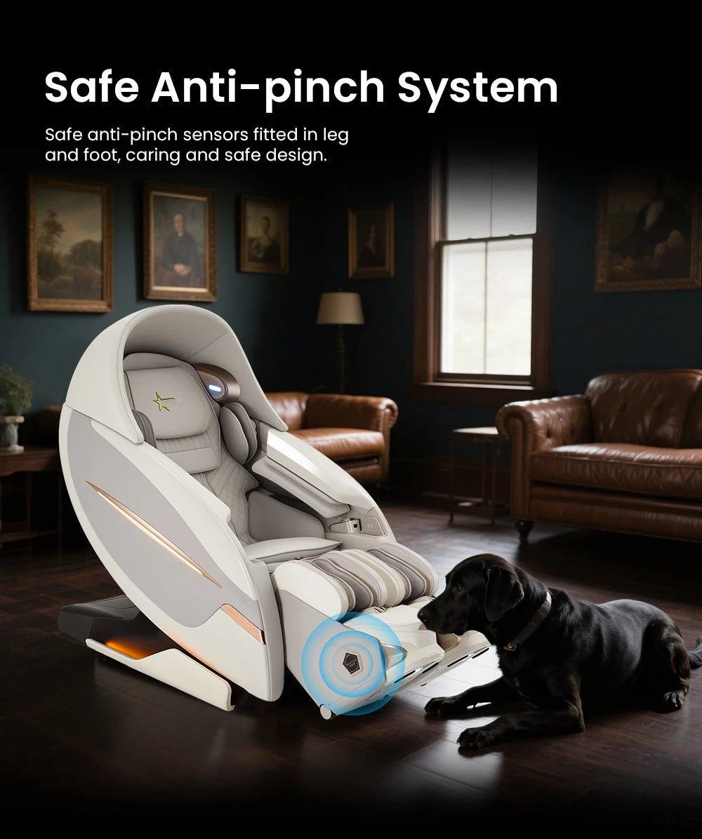 MSTAR Japanischer Luxus-Elektrischer 4D Zero Gravity Ganzkörper-Airbags Massagesessel Preis