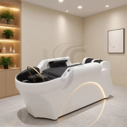 XinSheng Hair Salon Shampoo Bed Head SPA Fumigation Machine Electric Massage Table for Leisure Health Store Commercial Furniture