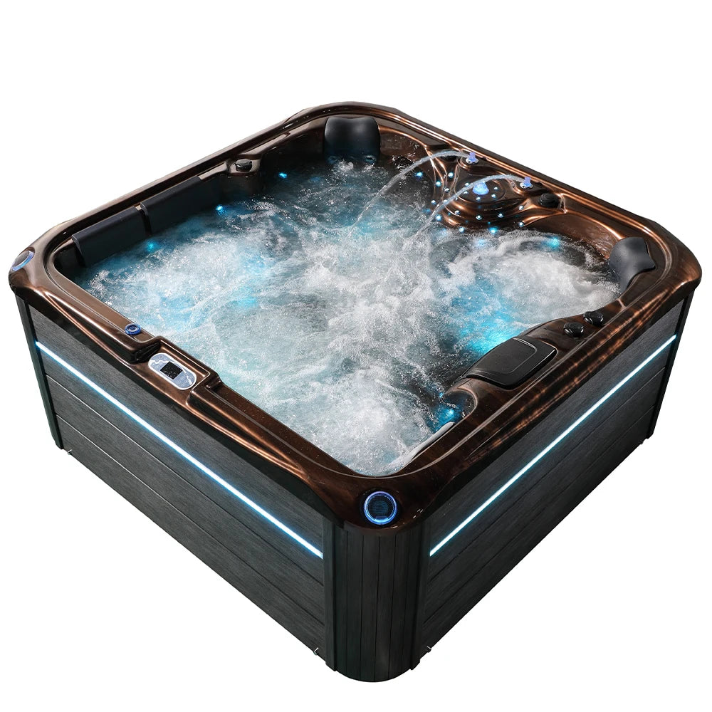 Bath Massage Hot Tub Spa Outdoor Jacuzzi Hot Tub Massage Outdoor Freestanding Bath Massage