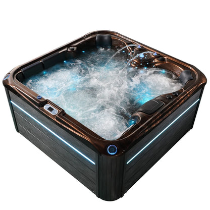 Bath Massage Hot Tub Spa Outdoor Jacuzzi Hot Tub Massage Outdoor Freestanding Bath Massage