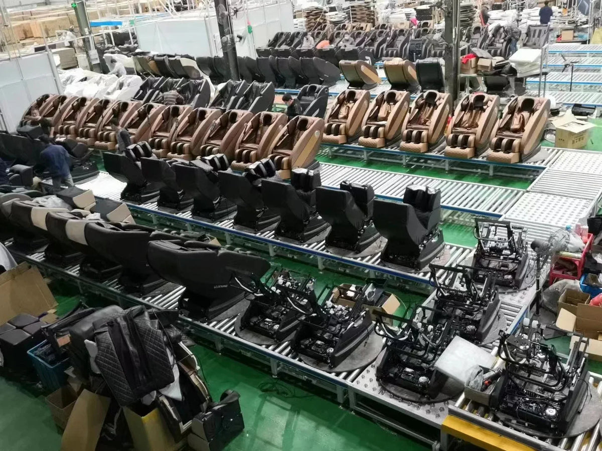 2025.China Best 0 Gravity Electric 3d 4d Sl Track Salon Massage Chair Full Body Bed