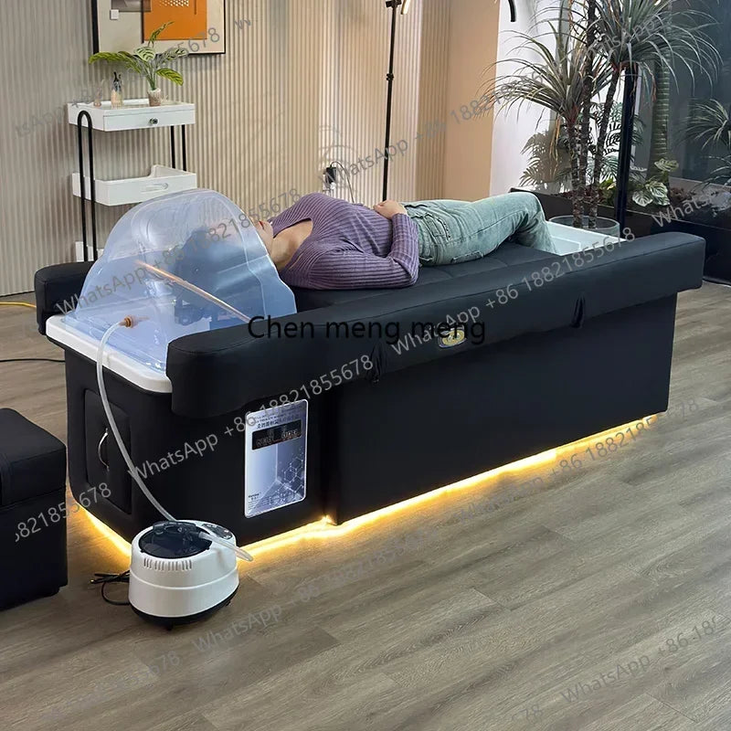 Hot sales Modern beauty salon Back lift hair washing massage head Foot Spa Pedicure Shampoo Bed