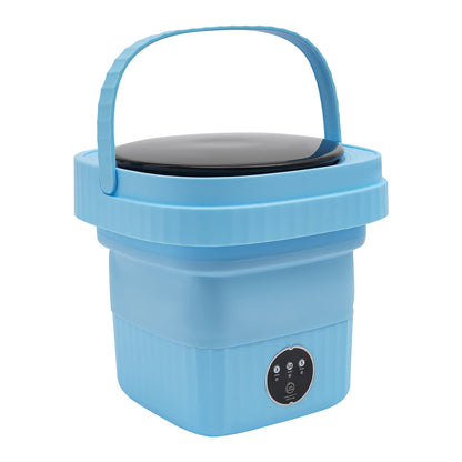 Tragbare Waschmaschine 6L 40W, faltbar, großes Fassungsvermögen, Eimer für Wäschetrockner, für Unterwäsche und Socken