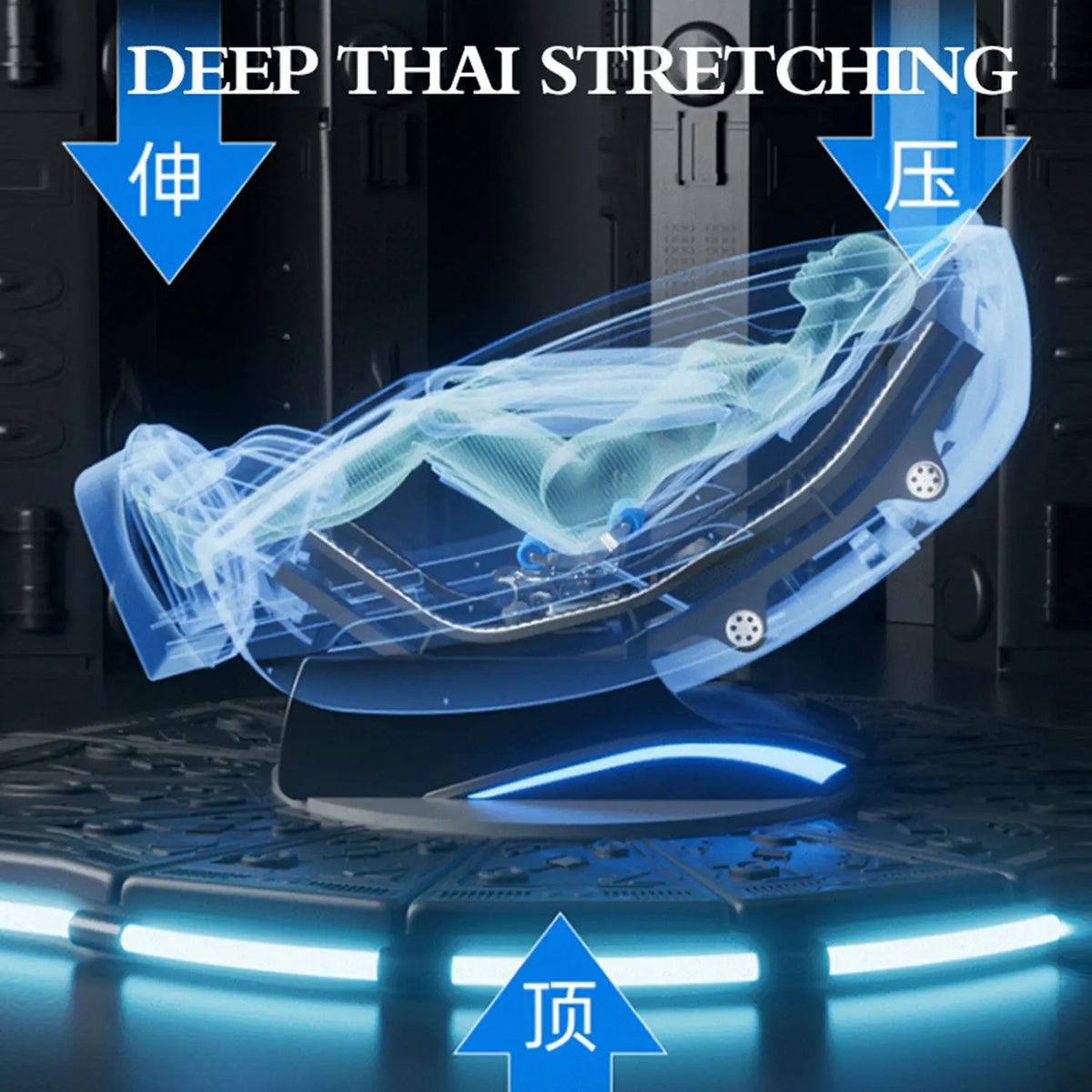 2025 New Tech 4D Massage Chair AI Voice Control Full Body Air Compression SL Track Heat Therapy Foot Roller USB Charging chair