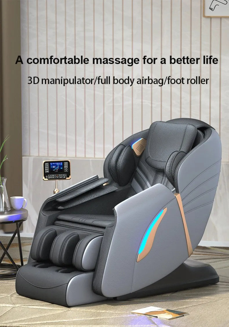 Massagesessel Ganzkörper Zero Gravity Shiatsu SL Track Airbag-Massage 3 Jahre Garantie Elektrische Massagesessel für Büromassage