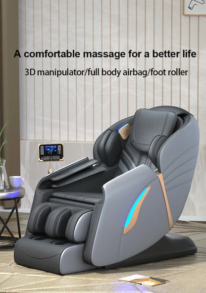 Massagesessel Ganzkörper Zero Gravity Shiatsu SL Track Airbag-Massage 3 Jahre Garantie Elektrische Massagesessel für Büromassage