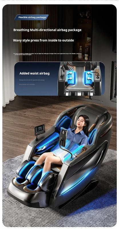 2026 Massagesessel Multifunktional 6D Schwerelosigkeit Shiatsu Luftdruck Bequem Professionell Menschliche Berührung Neuestes