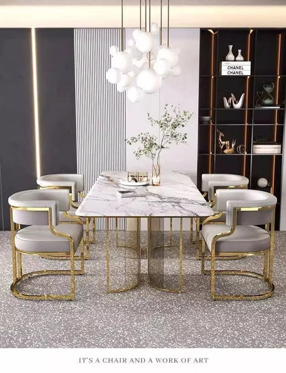 Luxuriöse, moderne, schlichte Freizeitstühle, Esszimmerstühle, Heimbesprechungsstühle, Mode-Make-up-Stühle, Teetischstühle