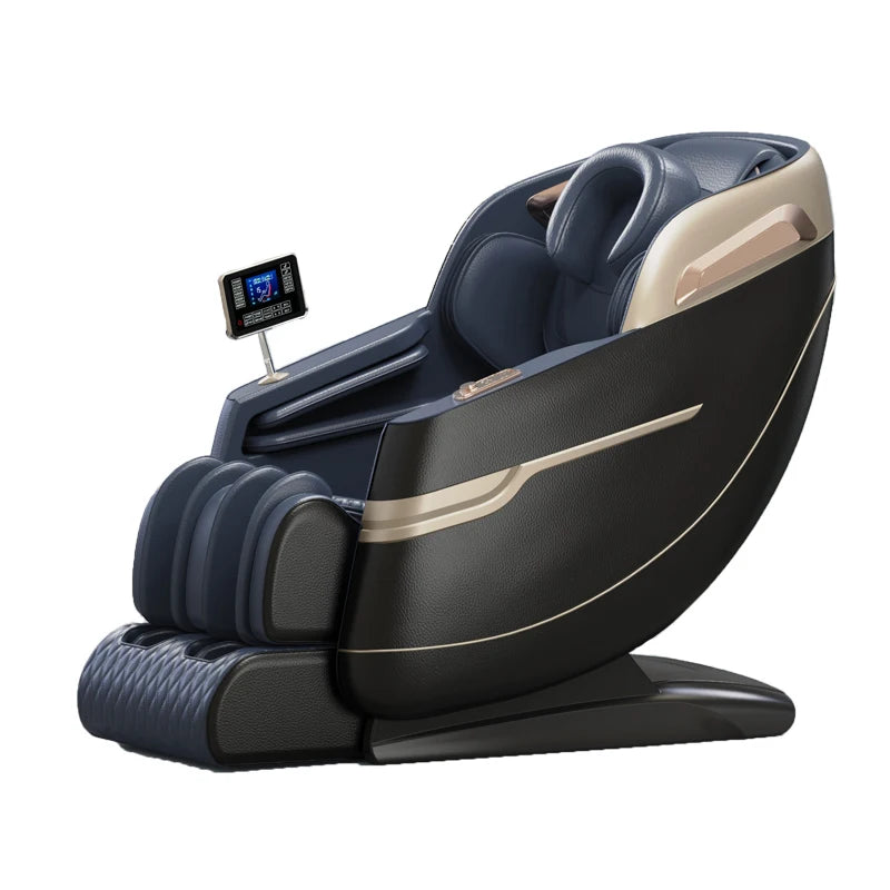 Multifunktionaler 4D 3D Zero-Gravity-Massagesessel Körper Fuß Nacken Bein Shiatsu Luftdruck Körperschonend & Komfortabel