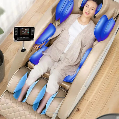 Zero-Gravity-Massagesessel, Fixpunkt-Technologie mit Ganzkörper-Musik-Spa | Luxus-Elektrischer Relaxsessel 2026