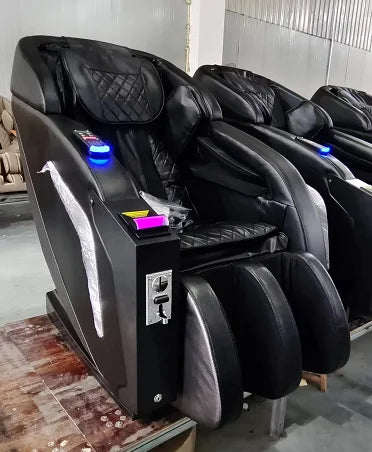 Massage ChairVIP Verkaufsautomat zu verkaufen Elektrischer Ganzkörpermassage-Sessel, betrieben mit Geldscheinen/Münzen/Dollarn, tragbar für Einkaufszentren