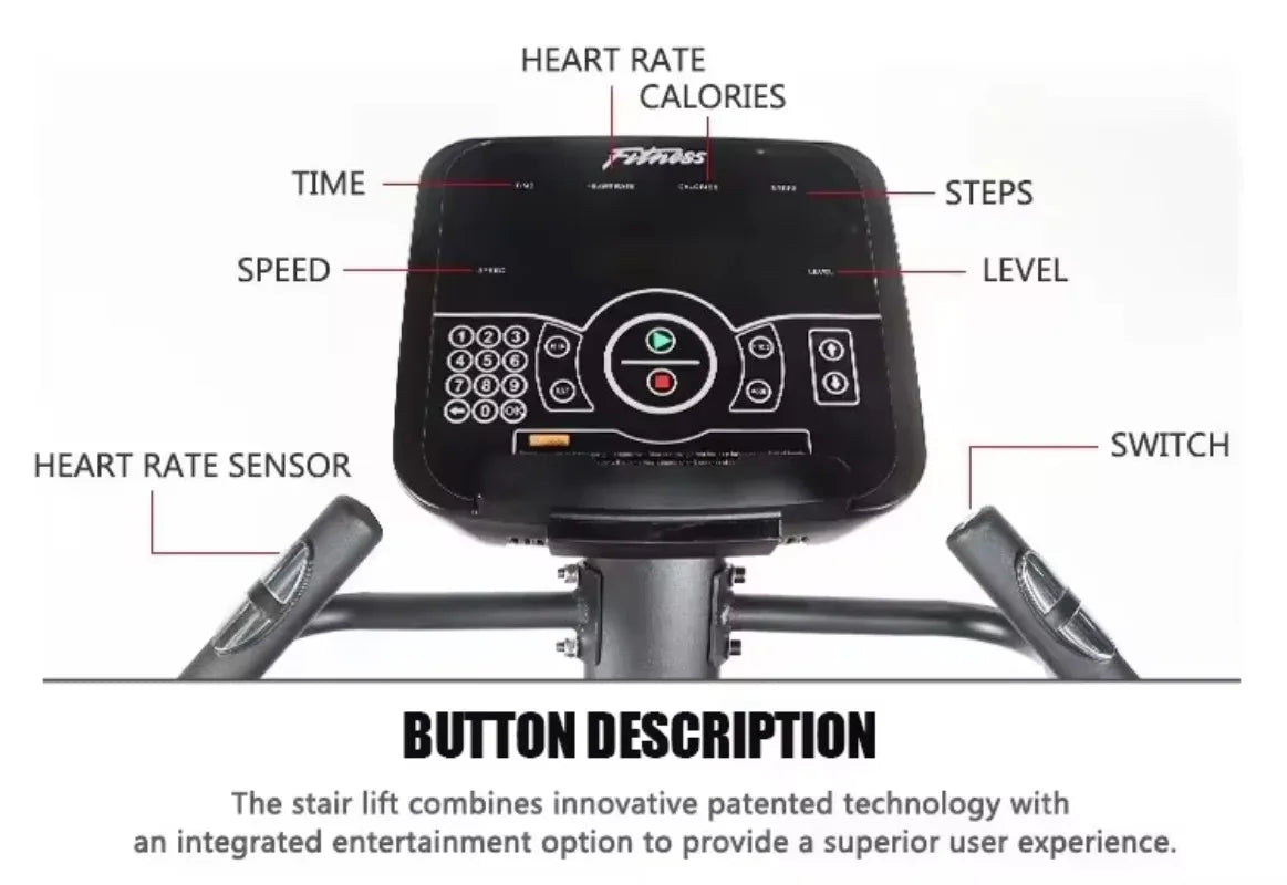 Home Use Commercial Stair Climbing Machine Electric Stair Master Gym Equipment Stair Climber Machine