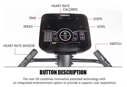 Home Use Commercial Stair Climbing Machine Electric Stair Master Gym Equipment Stair Climber Machine