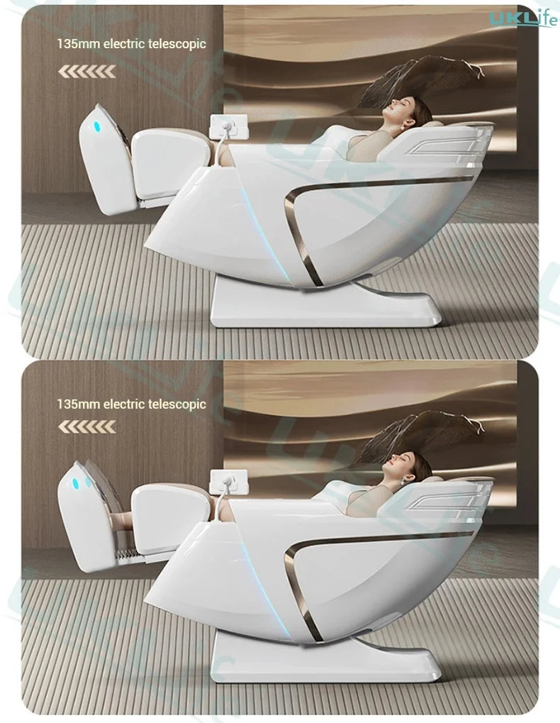 3 Year Warranty Dual-core 4D SL-Track Zero Gravity full body Massage Chair Home 3D Thai Stretch Electric leg lift Massage Sofa
